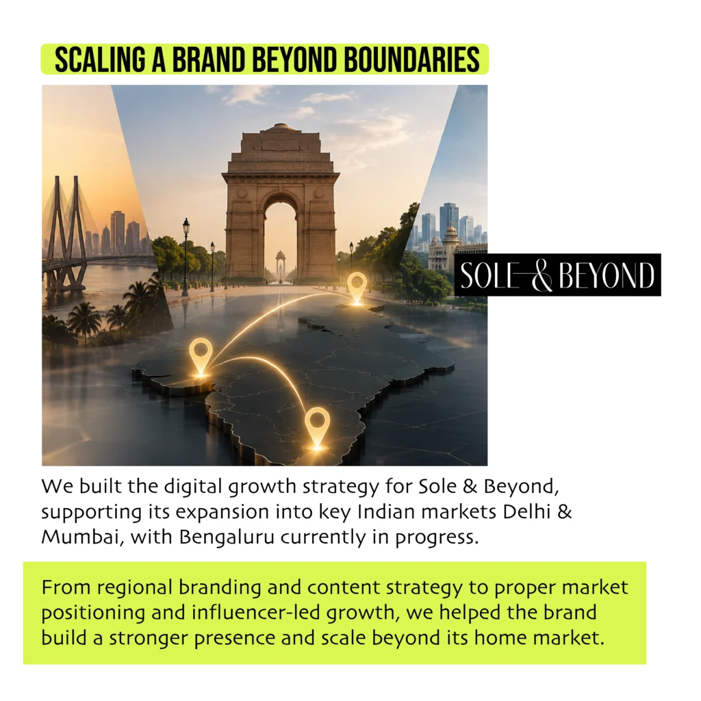 Sole & Beyond campaign work